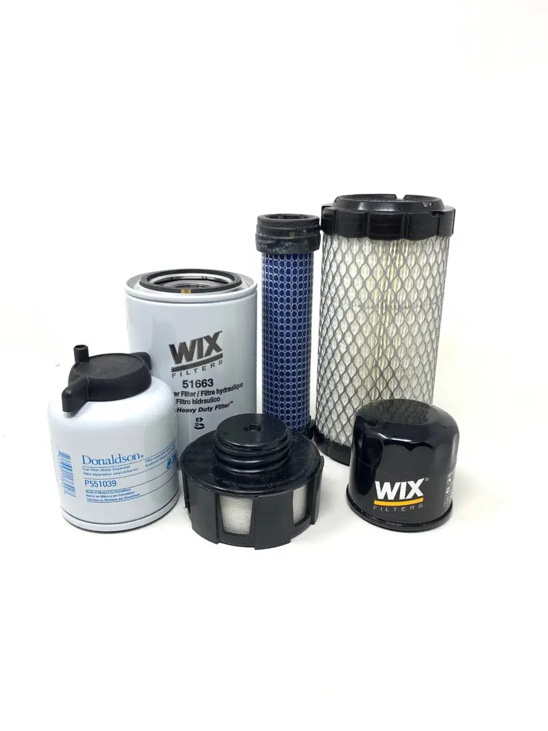 1000 Hour Filter Cfkit Kit Compatible With  418 Excavators 1