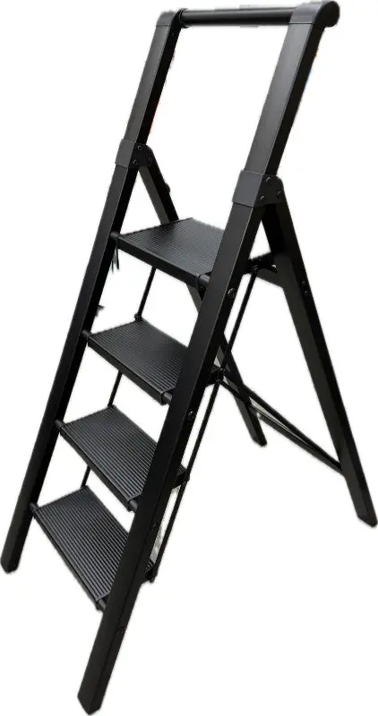 4 Step Ladder In Black 1
