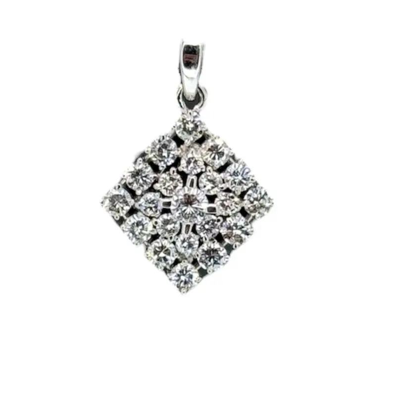 750Wg Diamond21=0.91Cts Pendant 1
