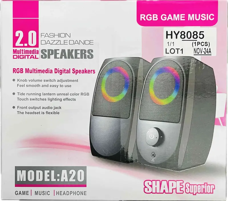 A20 Usb 2.0 High Quality Portable Speaker 1