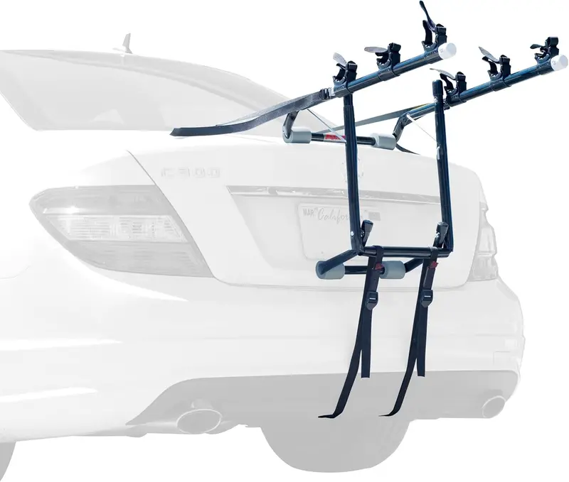 Allen Sports Deluxe 3Bike Trunk Mount Rack  Model Blacksilver 1