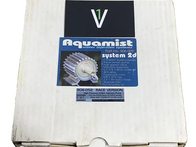 Aquamist Water Injection System 2D Race Version 1