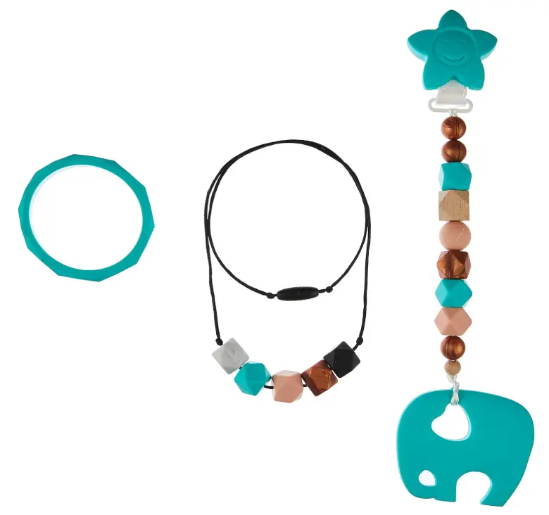 Ariel Necklance (Copper) Mum And Bub Gift Set - Turquoise Bangle (Pack Of 3) 1