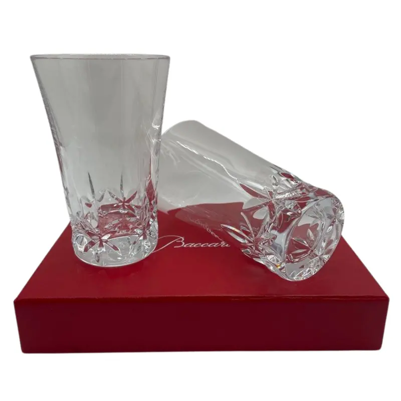 Baccarat Crystal Etna Highball Set Of 2 Tumbler 1