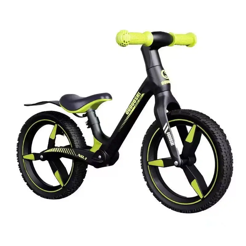Balance Bike With Suspension – Black, Green, Blue & Red 1