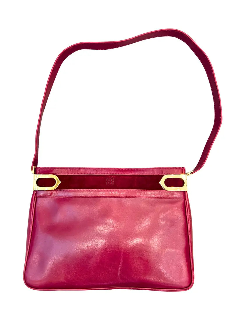 Balanciaga Leather Shoulder Bag 1