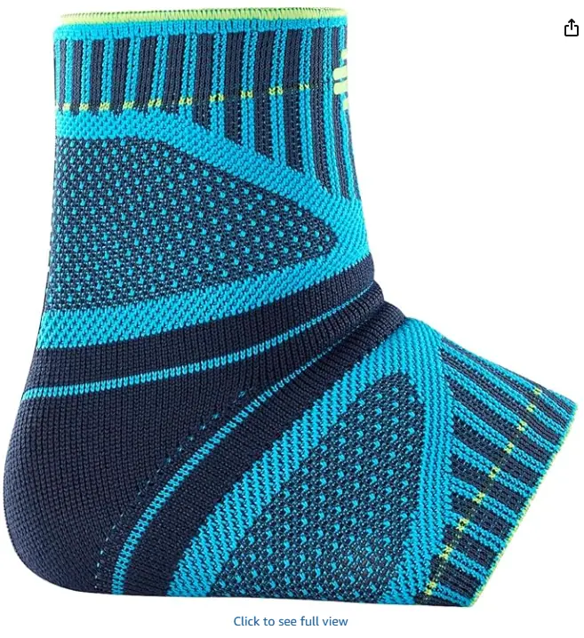 Bauerfeind Ankle Support Dynamic Unisex Ankle Support Bandage For Sports Such As Jogging, Football Or Fitness, Ankle Brace For Sensomotor Skill, Rivera, Xl 1