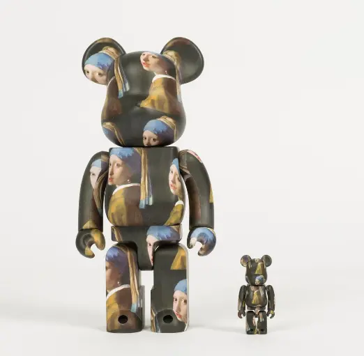 Be@Rbrick 100% + 400% 'Johannes Vermeer Girl With Pearl Earring ' 1
