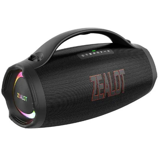 Bluetooth Boombox -Black/Zealot 1