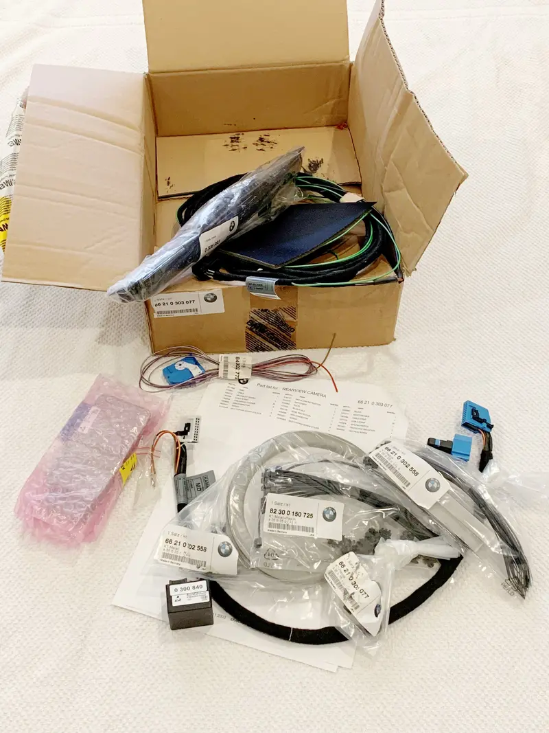 Bmw Reversing Camera Retrofit Kit 1