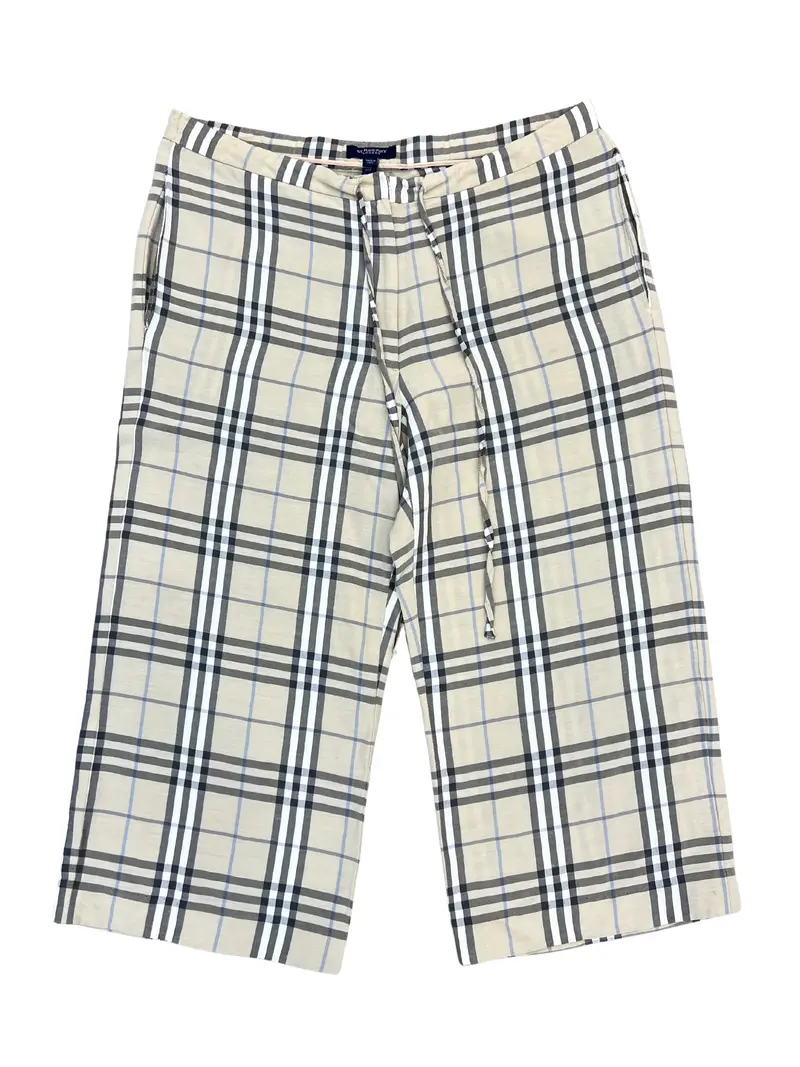 Burberry Novacheck Cotton Short Pants 1