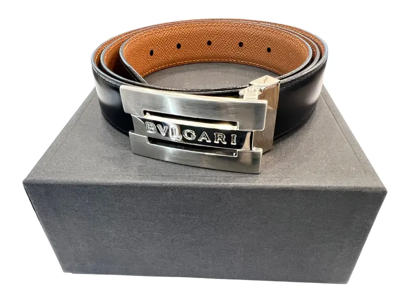 Bvlgari Leather Belt 1