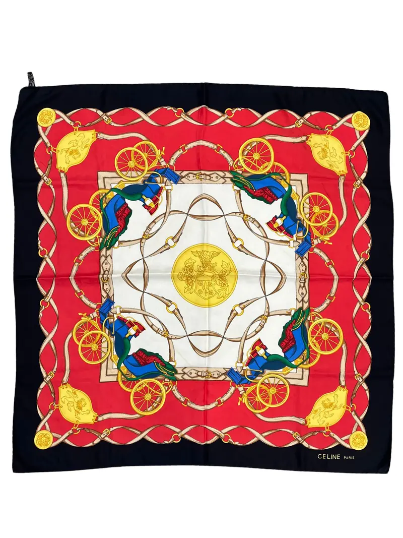 Celine Silk Scarf 1