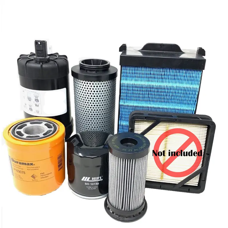 Cfkit Filter Kit Compatible With Bobcat  S590 Compact Track Loader W/O Safety Air Filter (Ar9r11001 & Above 1