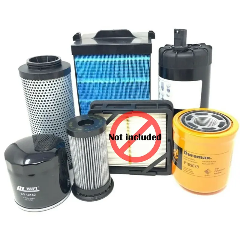 Cfkit Filter Kit Compatible With Bobcat T590 Compact Track Loader W/O Safety Air Filter (Alju11001 & Above) 1