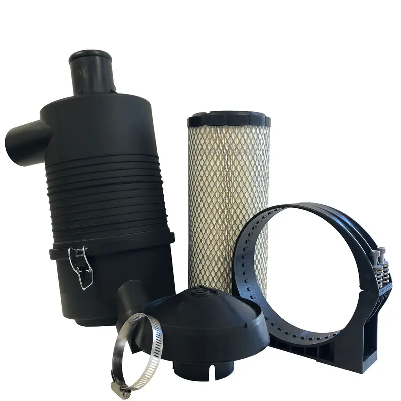 Cfkit Filter Kit Compatible With G065432 Fpg Donaldson Cleaner (Include Mounting Band & Inlet Hood) 1