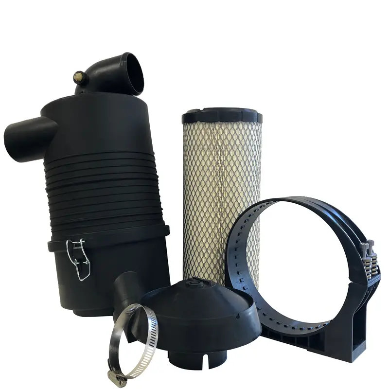 Cfkit Filter Kit Compatible With G065433 Fpg Donaldson Cleaner (Include Mounting Band & Inlet Hood) 1