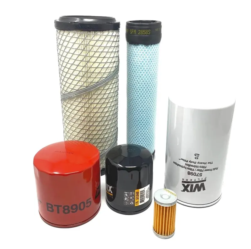 Cfkit Filter Kit Compatible With Nh Tractor Tc25 - Tc25d - Tc27d 1
