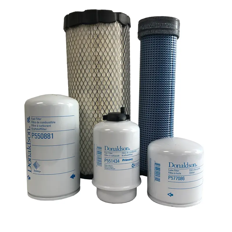 Cfkit Maintenance Filter Kit Compatible With C A S E  221F Compact Wheel Loader Tier 4 1