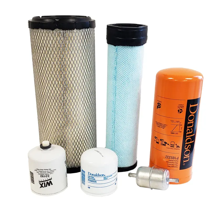 Cfkit Maintenance Filter Kit Compatible With C A S E  420, 420Ct Compact Skid Steer W/422T/M2 Eng. 1