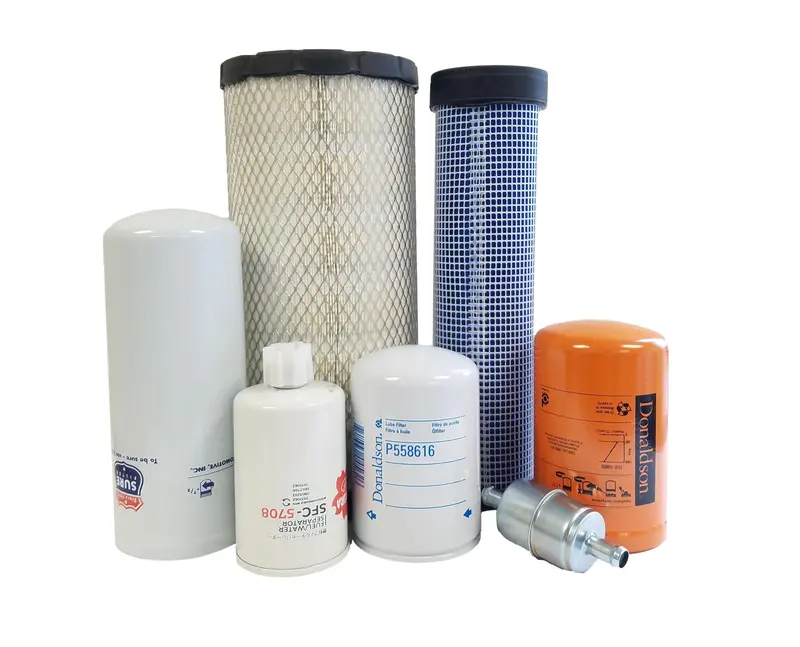 Cfkit Maintenance Filter Kit Compatible With C A S E  580 Super M (Turbo) Loader Backhoes 1
