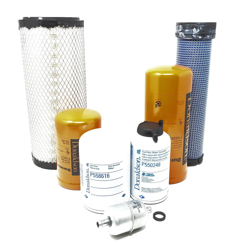 Cfkit Maintenance Filter Kit Compatible With C A S E  85Xt Skid Steers W/ 4-390 Eng. 1