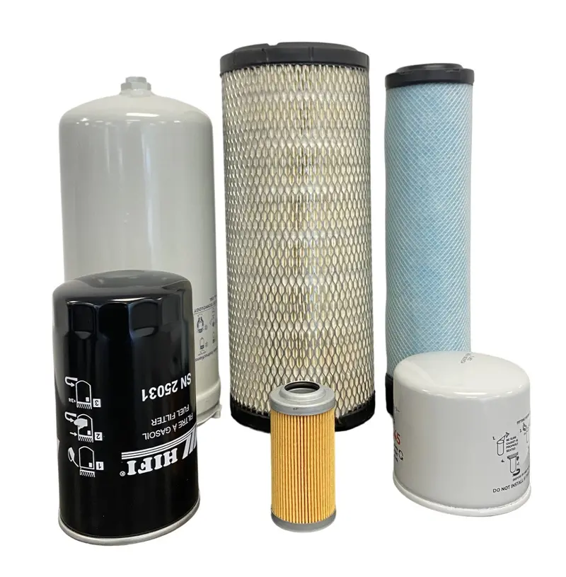 Cfkit Maintenance Filter Kit Compatible With Kub Kx080-4S2 Tractor 1