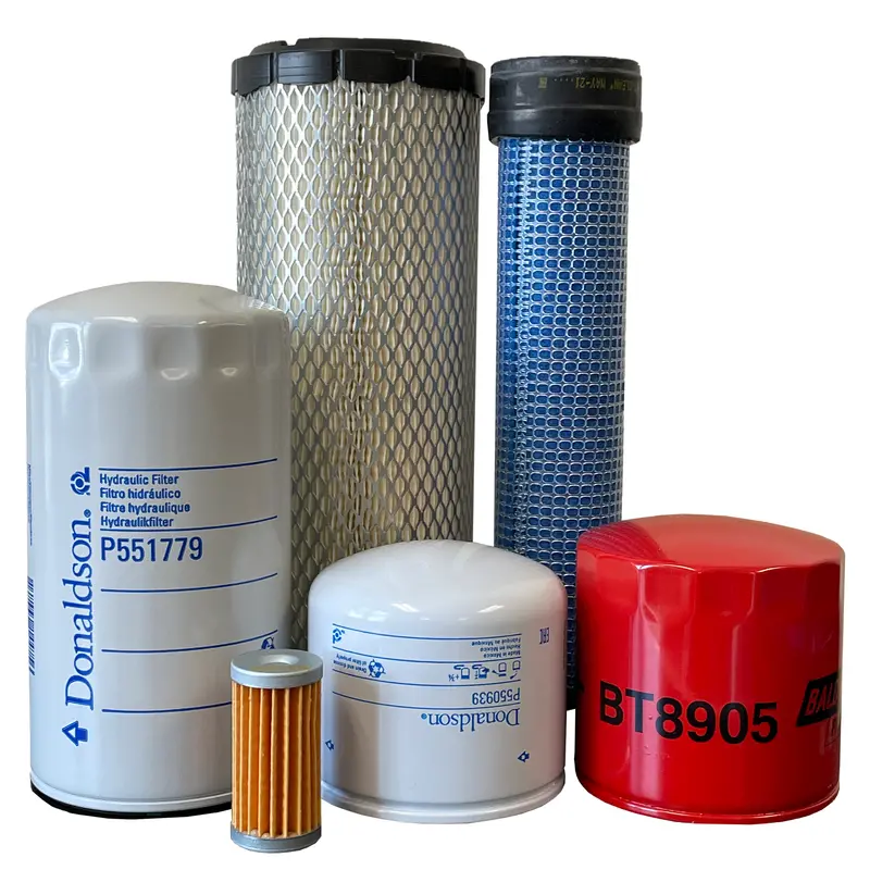 Cfkit Maintenance Filter Kit Compatible With Nh Tc33d Tractors W/ 1.5L Eng. 1