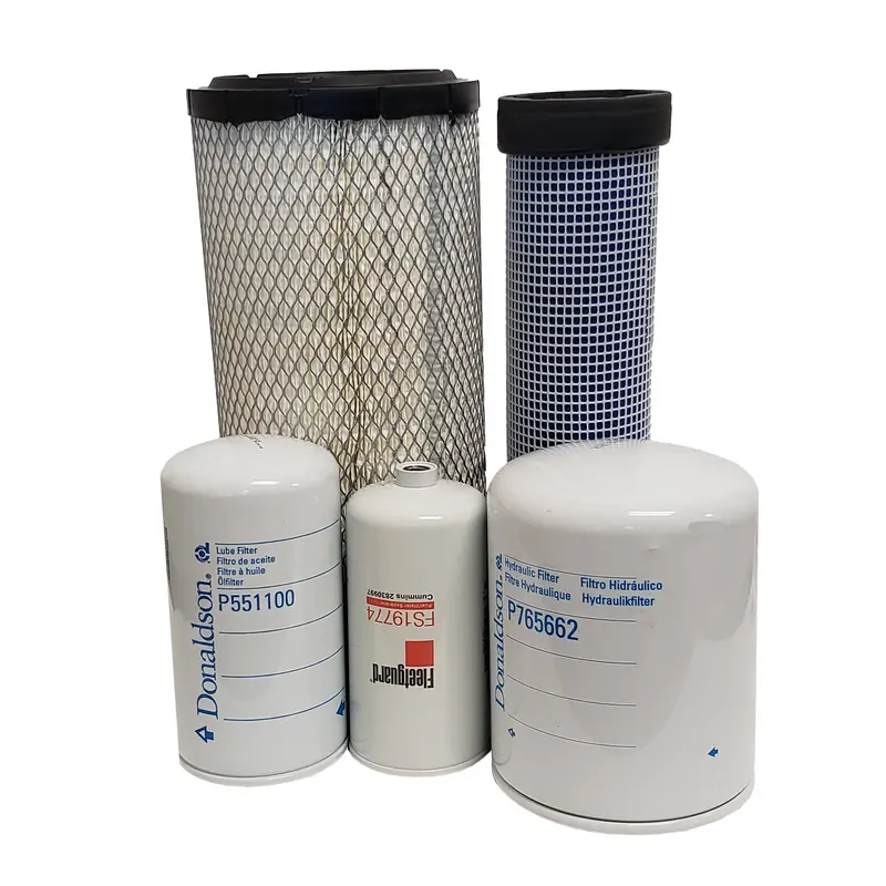 Cfkit Maintenance Filter Kit Compatible With Nh Tl100a Tractor W/ 4.5L Turbo Engine. 1