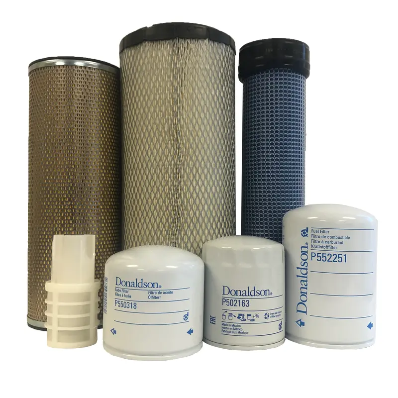 Cfkit Maintenance Filter Kit Compatible With Take-Uchi Tl8r2 Track Loaders W/ Kub V3307 Engine 1