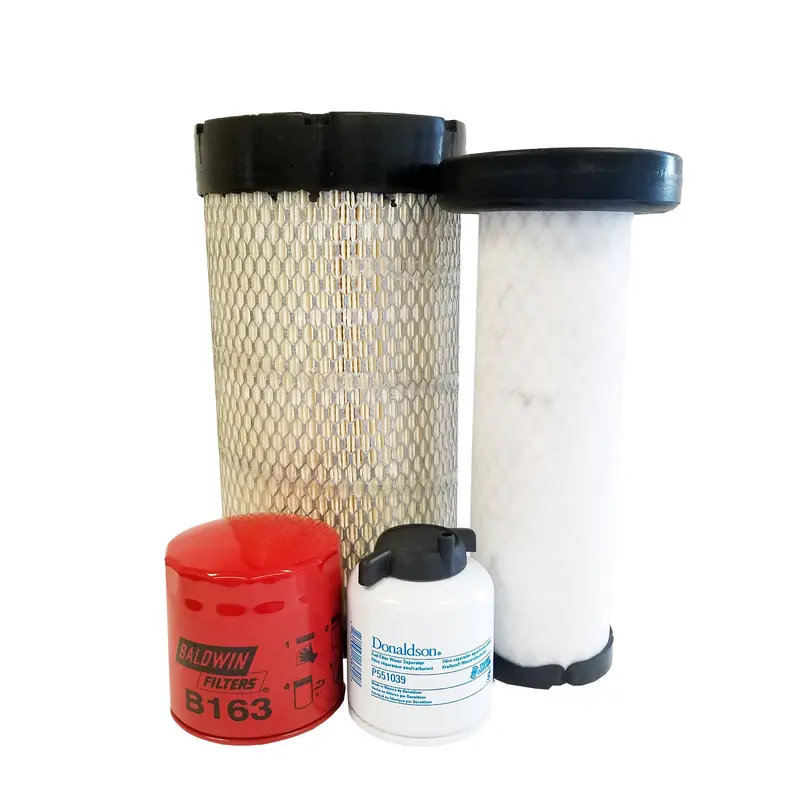 Cfkit Service Filter Kit Compatible With  Bobcat S160, S185, S205 Skid Steer Loader 1