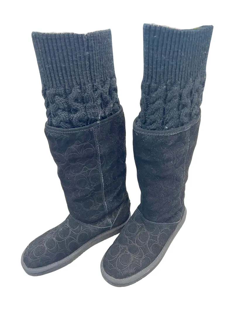 Coach Suede Long Boots 1