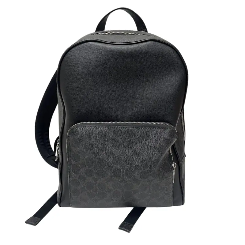 Coach Wade Backpack In Signature Canvas Ccb92 Black 1