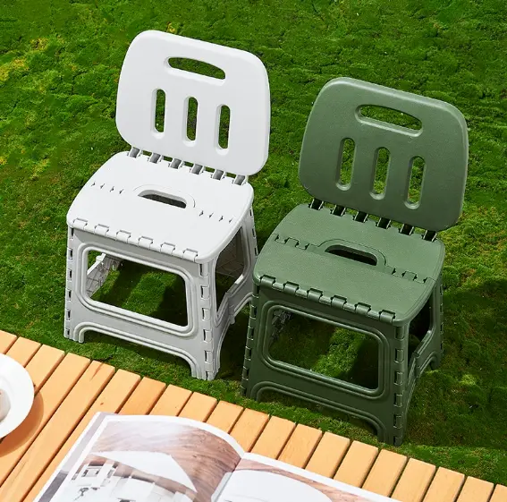 Collapsible Kid Stool And Chair 1