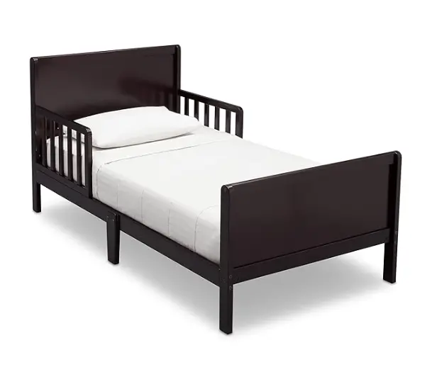 Delta Children Fancy Toddler Bed, Dark Chocolate 1
