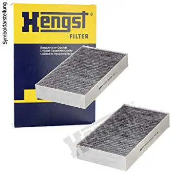 E2912lc01-2 Hengst Cabin Filter Replaces Cuk2646-2 ( Pack Of 2 ) 1