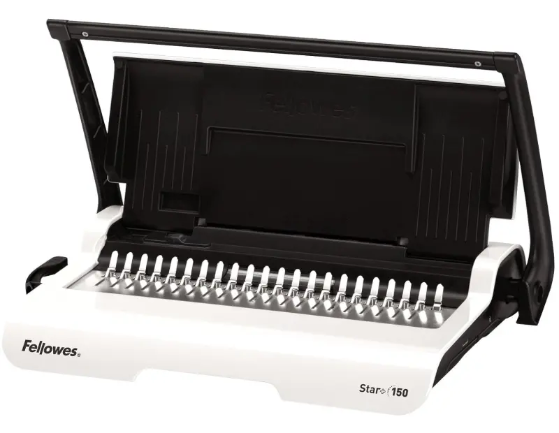 Fellowes Binding Machine Star+ Comb Binding (5006501) Grey 3.1" X 17.7" X 9.8" 1
