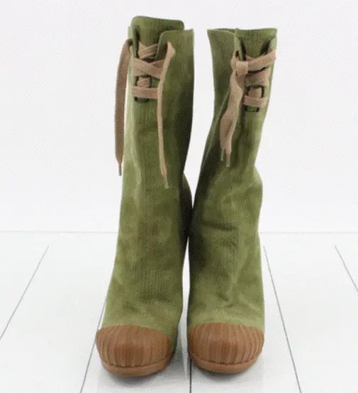 Fendi Boots-Green 1