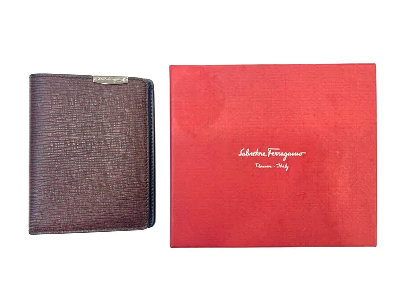 Ferragamo Duo-Fold Leather Wallet 1