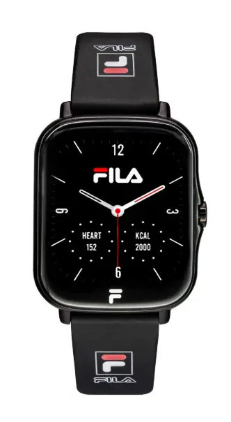 Fila Adult Unisex Smartwatch Watch Black Sw 24B 1