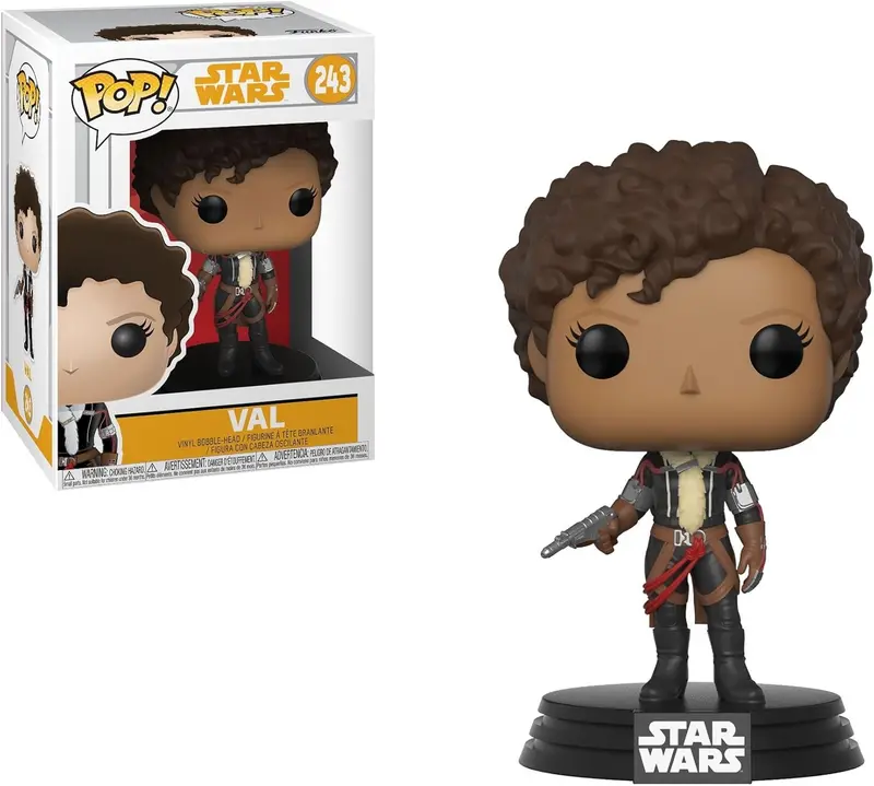Funko Fu26989 Pop! Star Wars: #243 Solo Val Play Figure 1
