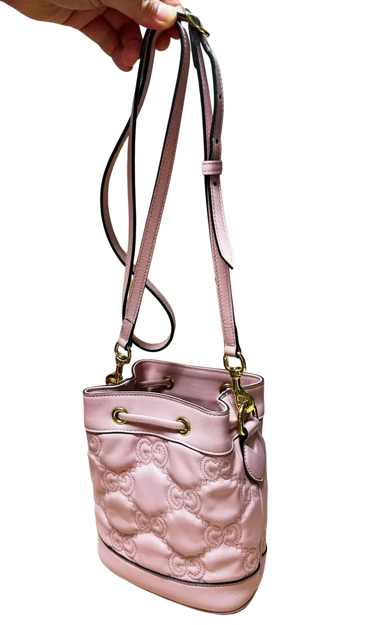 Gucci Gg Matelassé Bucket Bag 1