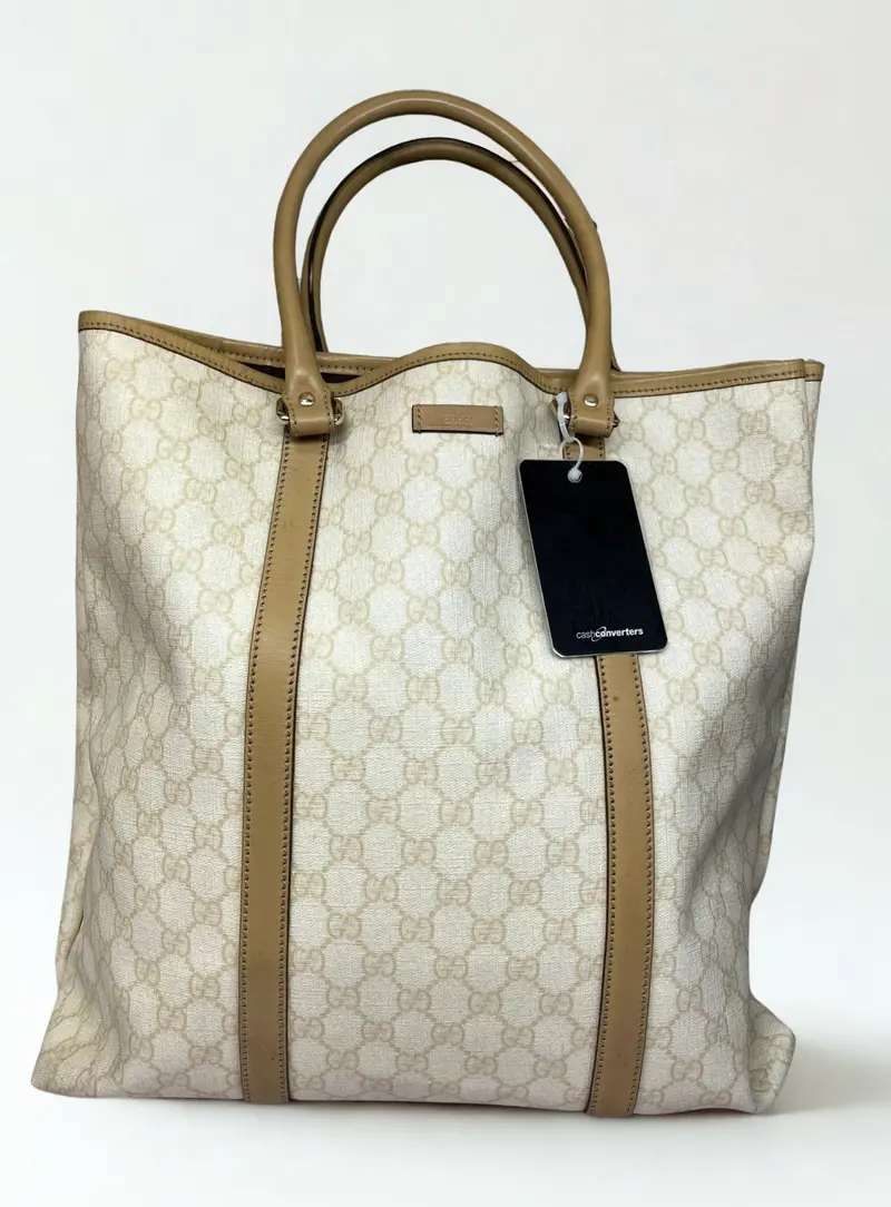 Gucci Gg Supreme Canvas Vertical Tote Bag 223668 1