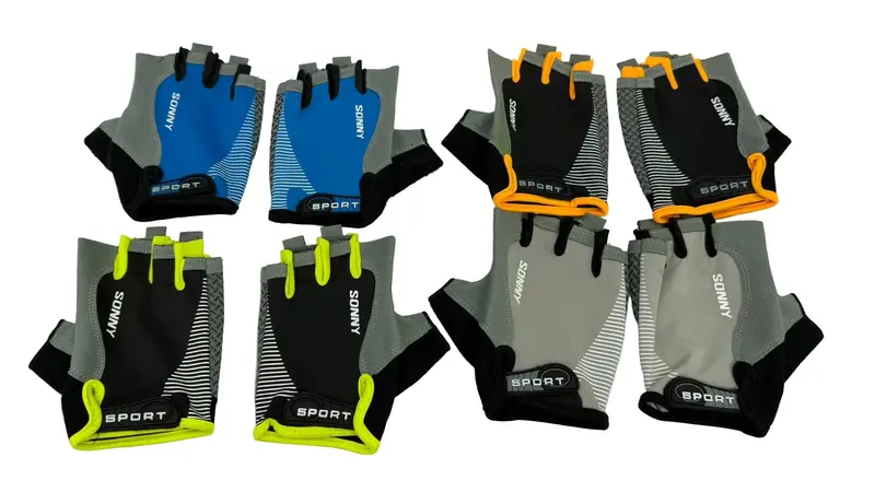 Half Finger Sports Glove 4 Colours 1