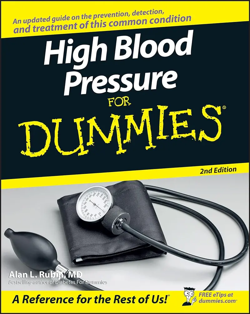 High Blood Pressure For Dummies Paperback 1