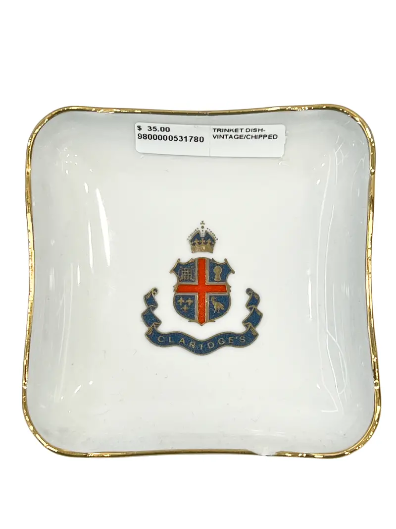 J Chomette & Son Porcelain Trinket Dish 1