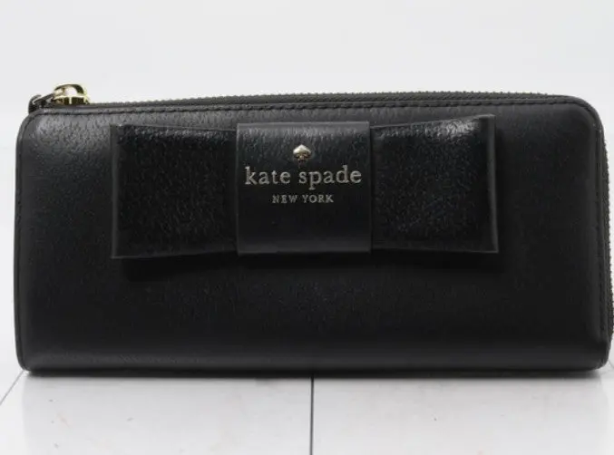 Kate Spade Wallet-Black Zipper 1