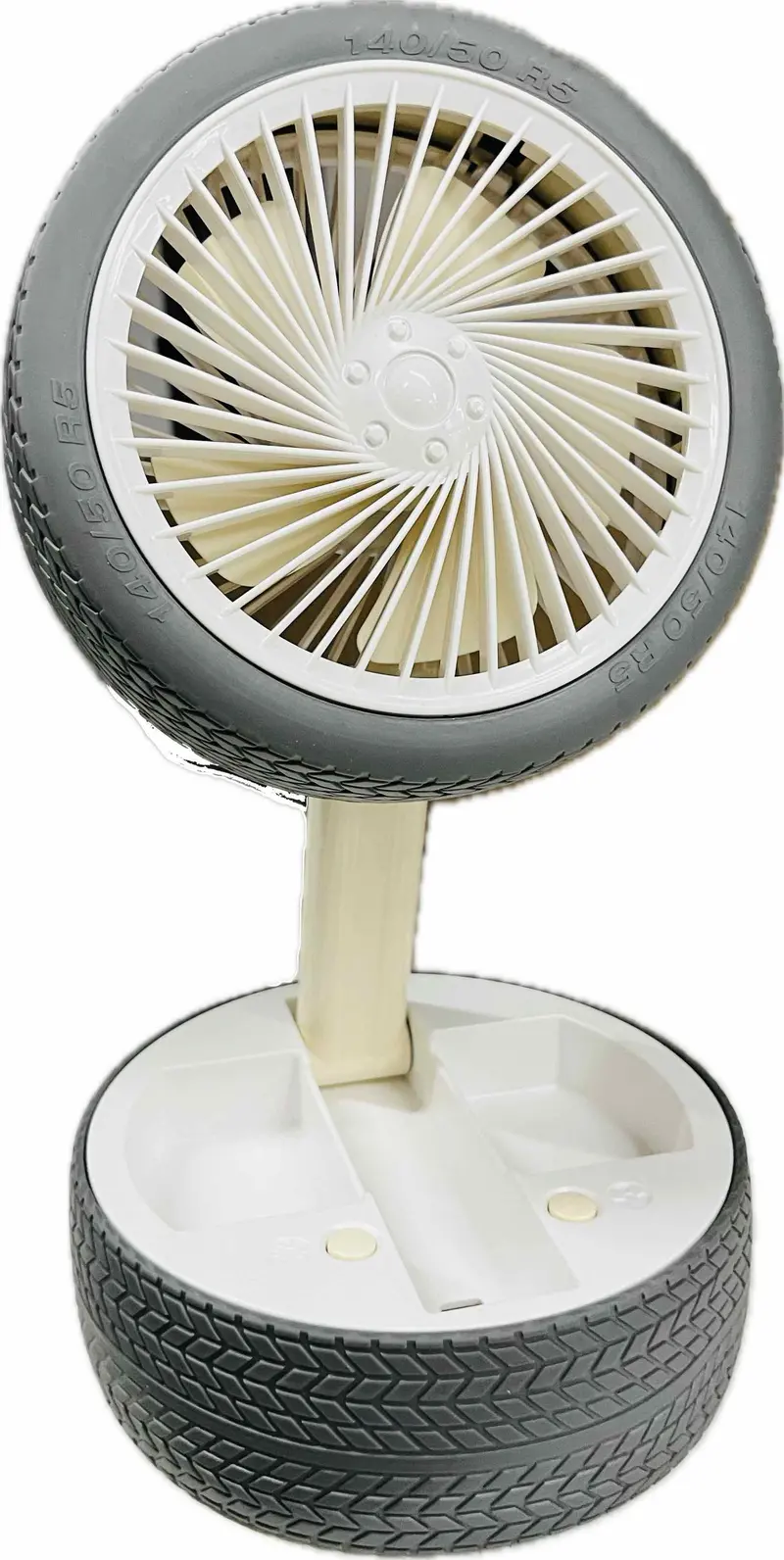 Kd172 Desktop Lighting Retractable Folding Tire Fan 1