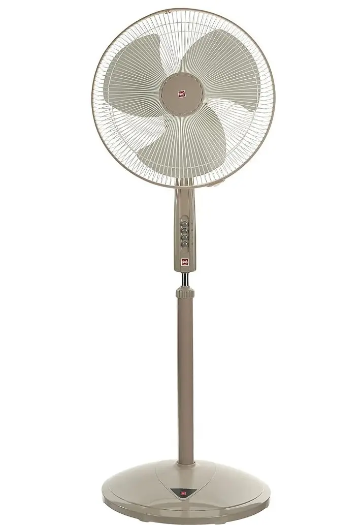 Kdk P40us Stand Fan With 40Cm Metal Blade Champagne 1