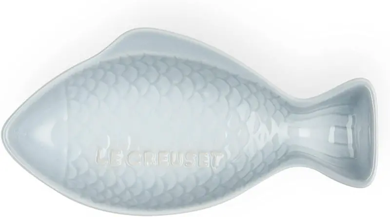 Le Creuset Fish Dish, Small, Silver Blue 1